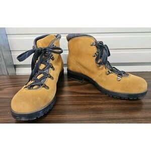 Clarks Faralyn Hiking Boots Mustard Yellow Nubuck Womens US 9.5 Shoes Footwear